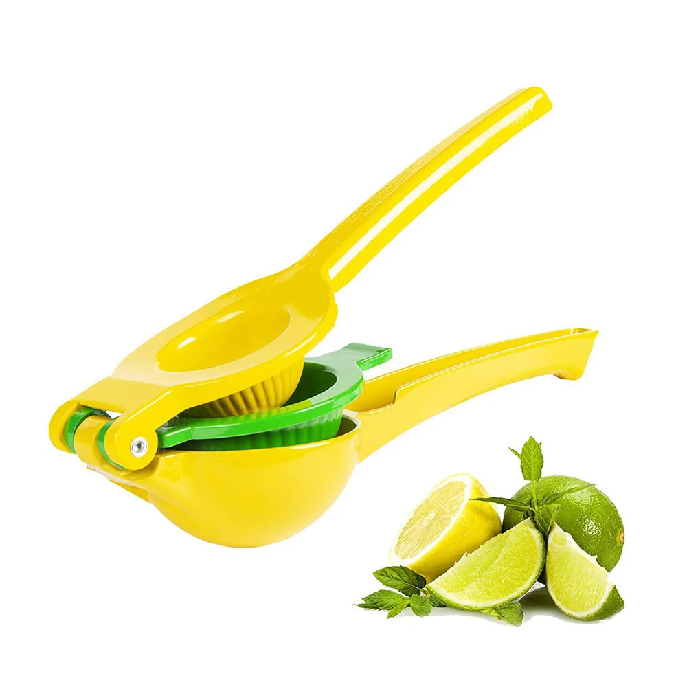 Portable Fresh Juice Presser Fruit Extractor Orange Citrus Lime Lemon Squeezer Hand Press Juicer Metal Portable Manual Juicer