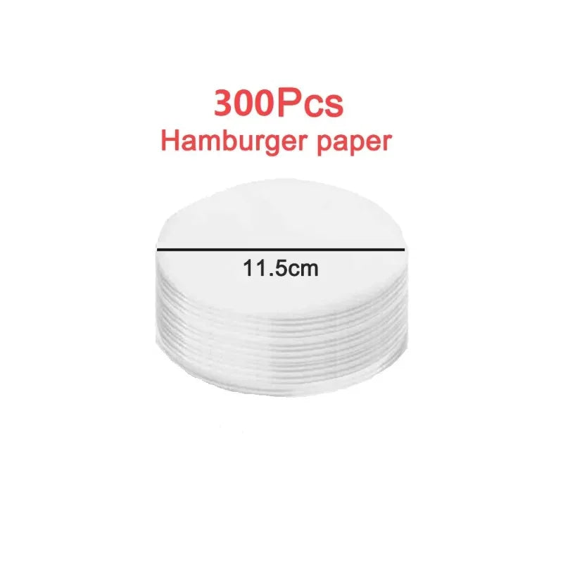 Round Hamburger Burger Press Beef Grill Food-Grade ABS Hamburger Helper Meat Press Cutlets Patty Maker Mold Kitchen Gadgets