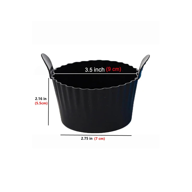 4Pcs Silicone Egg Poacher Cups – Non-Stick Egg Boiler Molds for Air Fryer, Baking, Cupcakes & Pudding