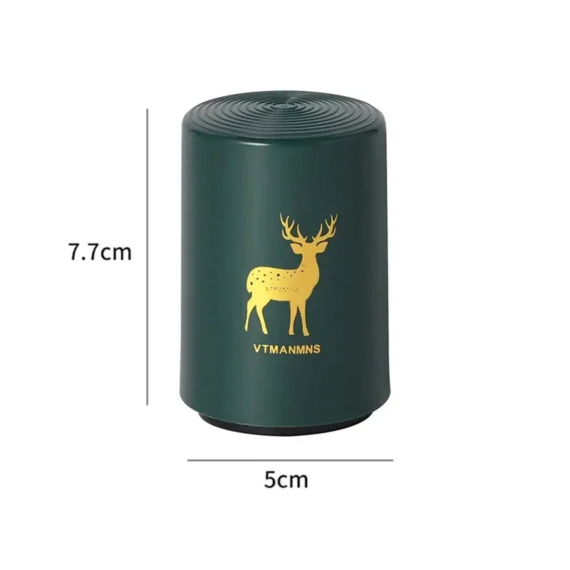 Magnetic Automatic Beer Bottle Opener – Stainless Steel Press-Type Corkscrew Tool for Kitchen & Bar