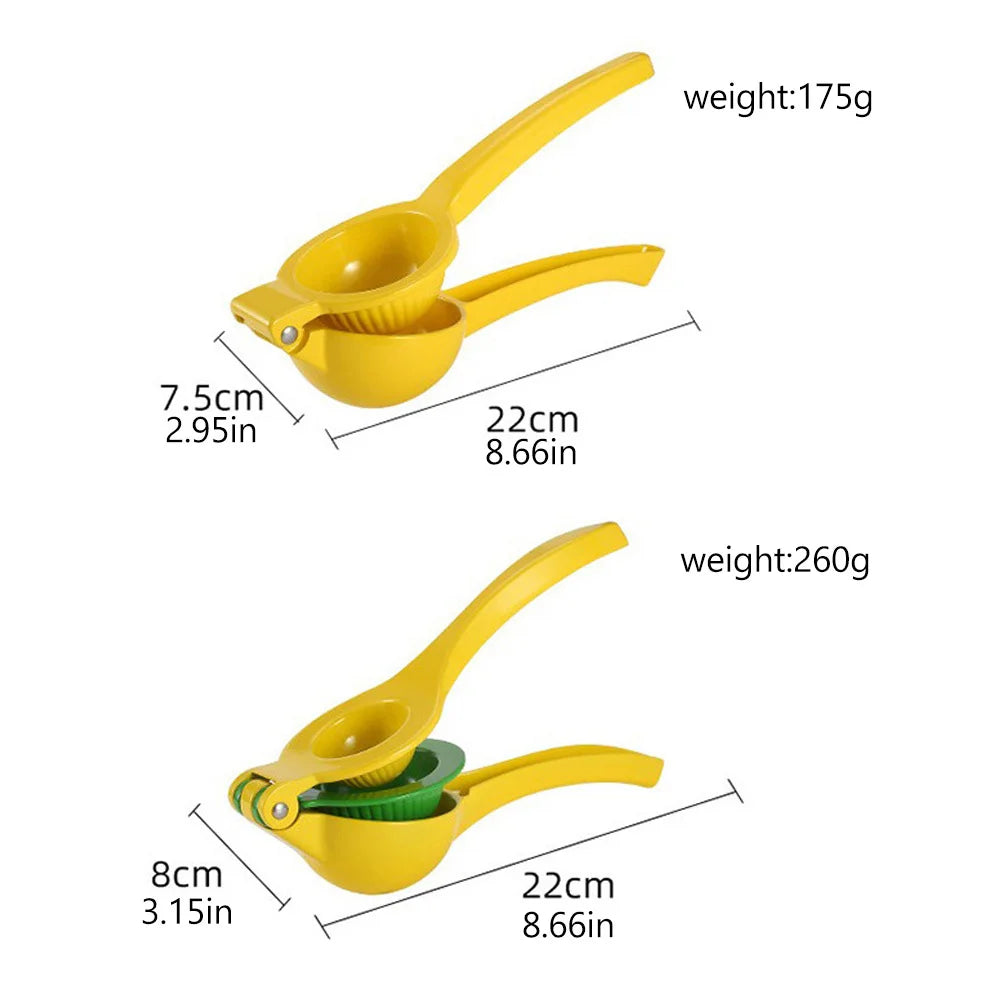 Portable Fresh Juice Presser Fruit Extractor Orange Citrus Lime Lemon Squeezer Hand Press Juicer Metal Portable Manual Juicer