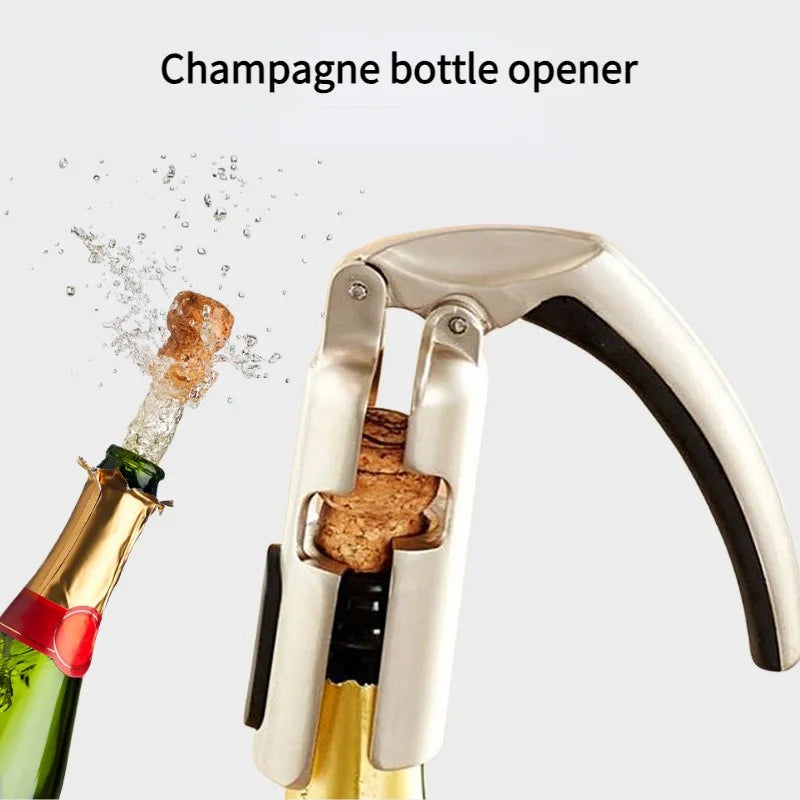 Wine Bottle Opener  Corkscrew Leverage Design Opening Can Cork Puller Remover Champagne Bar Tools