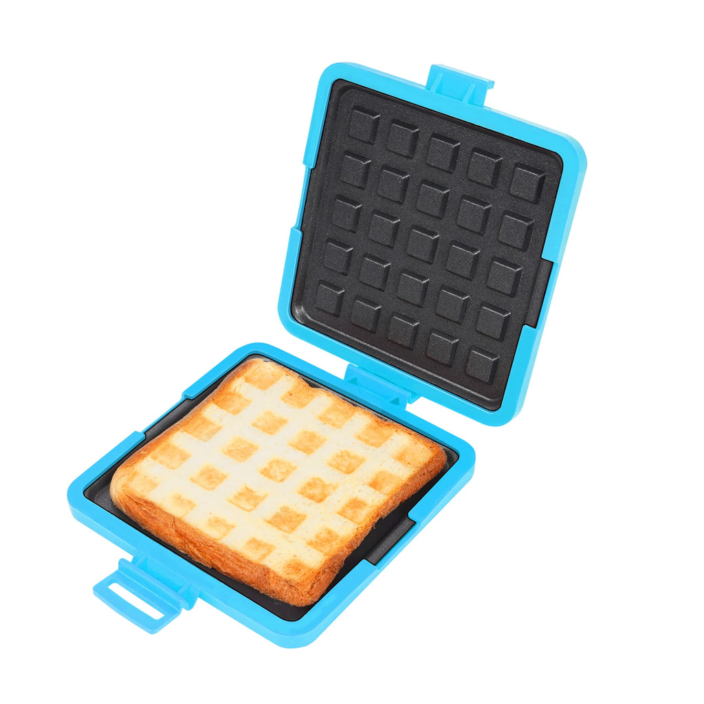 1 microwave waffle maker Panini machine universal food grade non stick bread baking tray, simple and stylish, kitchen food prep