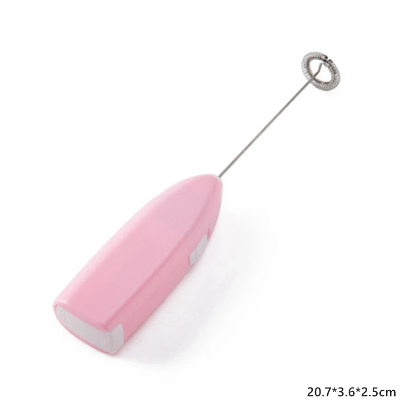 Handheld Milk Frother – Mini Electric Coffee Mixer & Foam Maker for Latte, Cappuccino, and Kitchen Use
