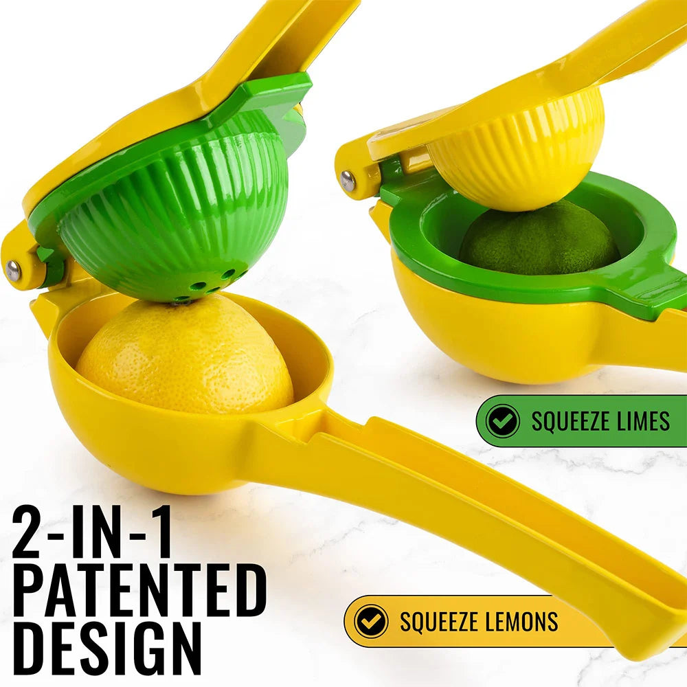 Portable Fresh Juice Presser Fruit Extractor Orange Citrus Lime Lemon Squeezer Hand Press Juicer Metal Portable Manual Juicer