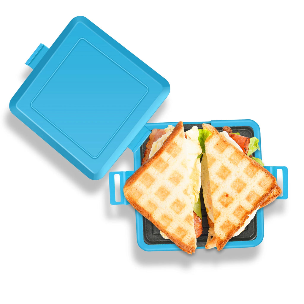 1 microwave waffle maker Panini machine universal food grade non stick bread baking tray, simple and stylish, kitchen food prep